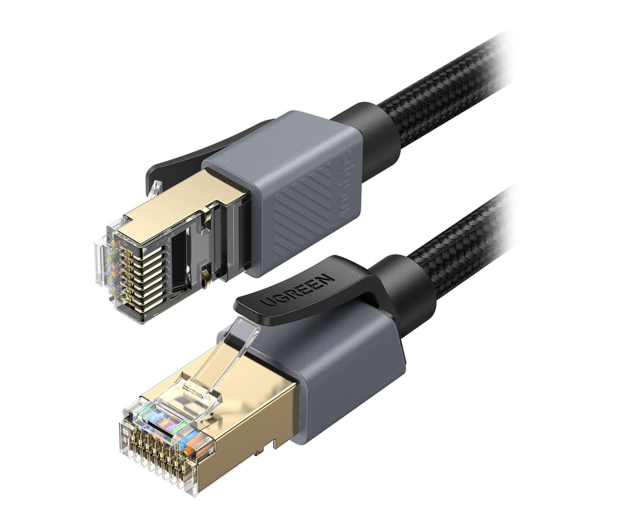 UGREEN Kabel RJ45 NW343 Cat.8 F/FTP 1m - 1513590 - zdjęcie